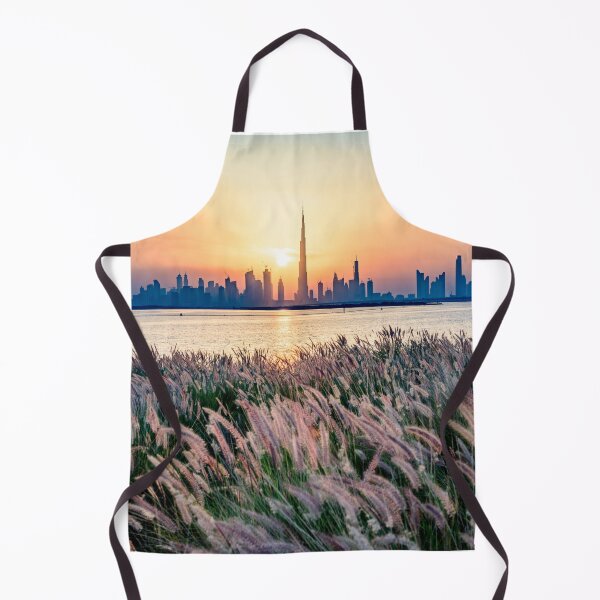 Item preview, Stunning Dubai Skyline Sunset designed and sold by DavidGabisPhoto.