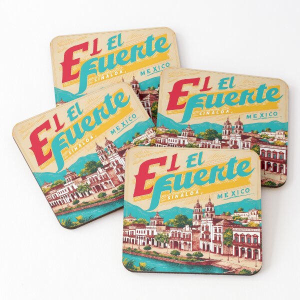 Item preview, El Fuerte Sinaloa Mexico Magic Town Vintage Travel Tourism designed and sold by TravelersGems.