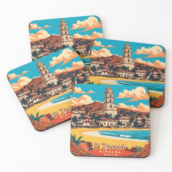 Item preview, El Rosario Sinaloa Mexico Magic Town Vintage Travel Tourism designed and sold by TravelersGems.