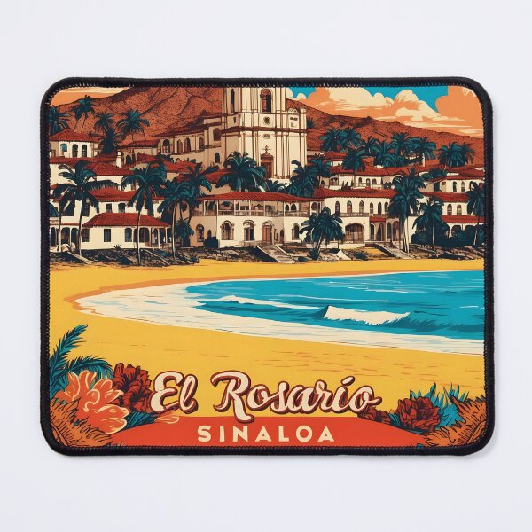 Item preview, El Rosario Sinaloa Mexico Magic Town Vintage Travel Tourism designed and sold by TravelersGems.