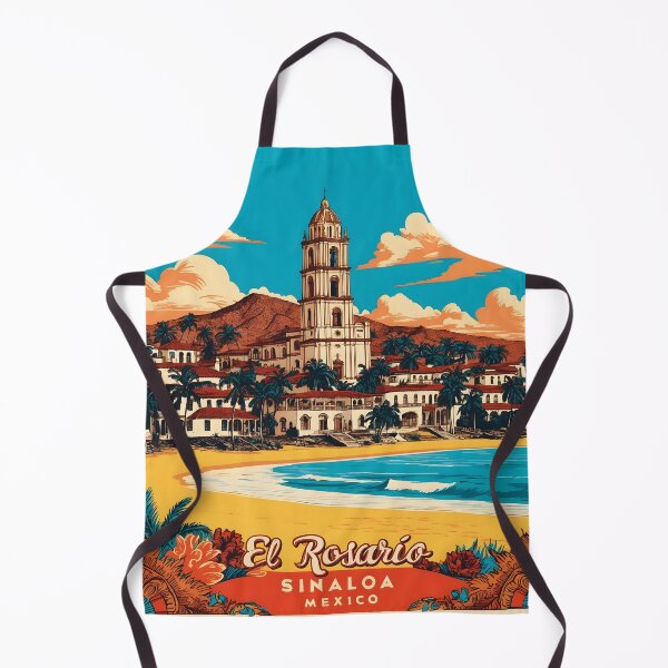 Item preview, El Rosario Sinaloa Mexico Magic Town Vintage Travel Tourism designed and sold by TravelersGems.