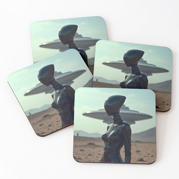 Item preview, female alien designed and sold by bfunky-visuals.