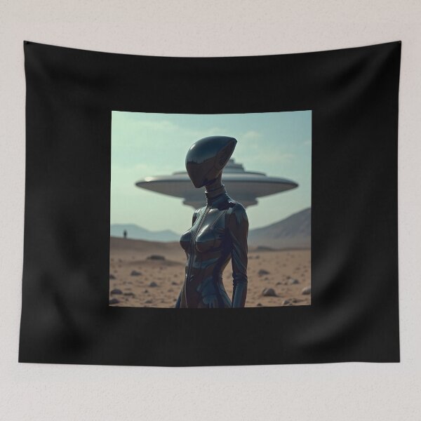 Item preview, female alien designed and sold by bfunky-visuals.
