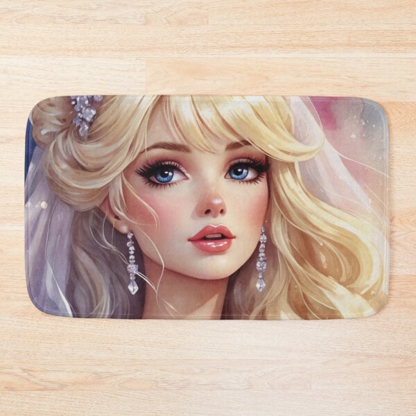 Item preview, Portrait of a stunningly beautiful bride in watercolor designed and sold by Millionsxi.