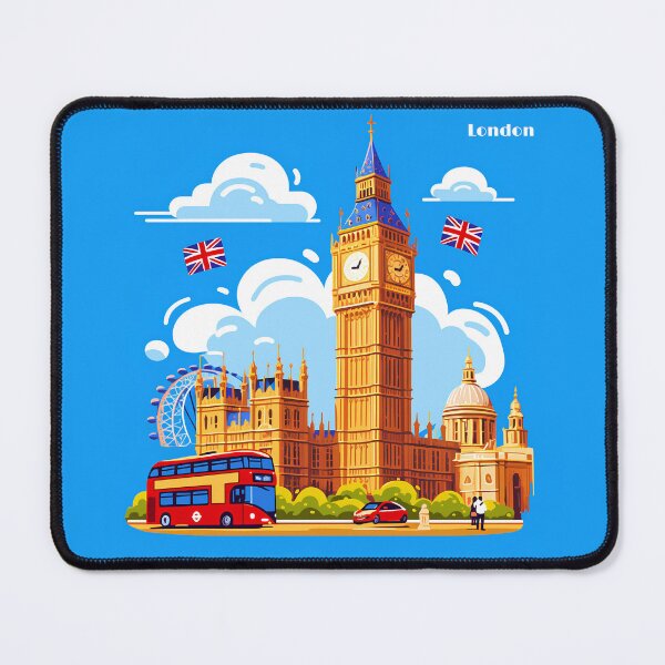 Item preview, Playful London Landmarks designed and sold by Windy-market.
