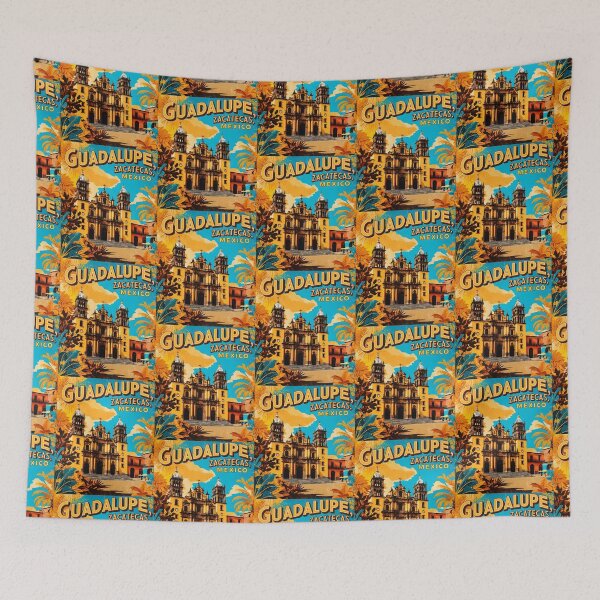 Item preview, Guadalupe Zacatecas Mexico Magic Town Vintage Travel Tourism designed and sold by TravelersGems.