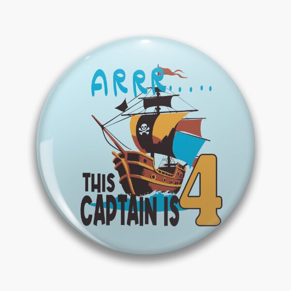 Item preview, Arrr this captain is 4  designed and sold by giftfromheart.