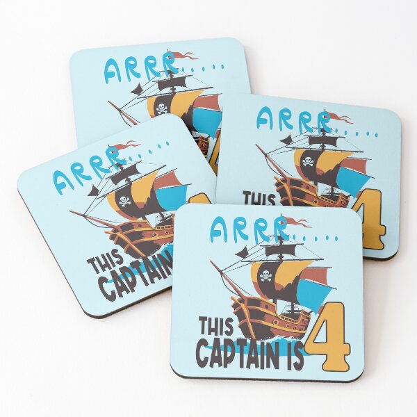 Item preview, Arrr this captain is 4  designed and sold by giftfromheart.