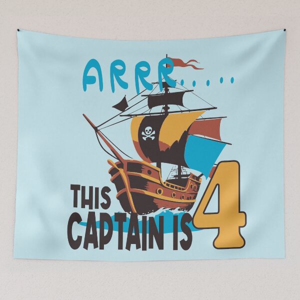 Item preview, Arrr this captain is 4  designed and sold by giftfromheart.