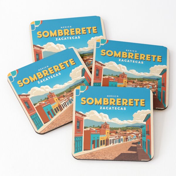 Item preview, Sombrerete Zacatecas Mexico Magic Town Vintage Travel Tourism designed and sold by TravelersGems.