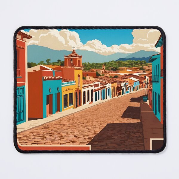 Item preview, Sombrerete Zacatecas Mexico Magic Town Vintage Travel Tourism designed and sold by TravelersGems.