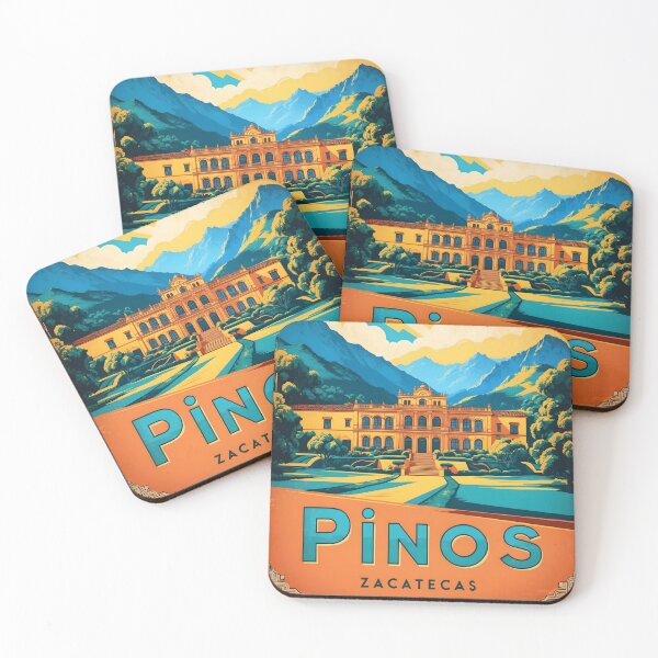 Item preview, Pinos Zacatecas Mexico Magic Town Vintage Travel Tourism designed and sold by TravelersGems.