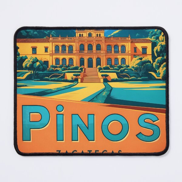 Item preview, Pinos Zacatecas Mexico Magic Town Vintage Travel Tourism designed and sold by TravelersGems.