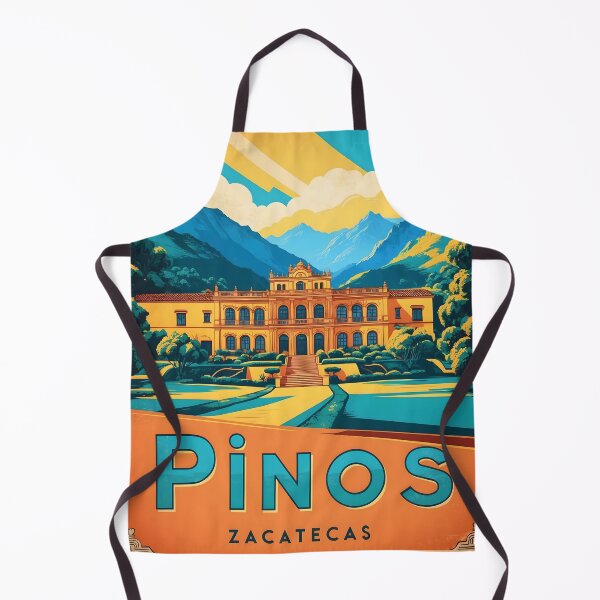 Item preview, Pinos Zacatecas Mexico Magic Town Vintage Travel Tourism designed and sold by TravelersGems.