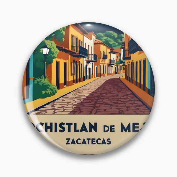 Item preview, Nochistlan de Mejia Zacatecas Mexico Magic Town Vintage Travel Tourism designed and sold by TravelersGems.