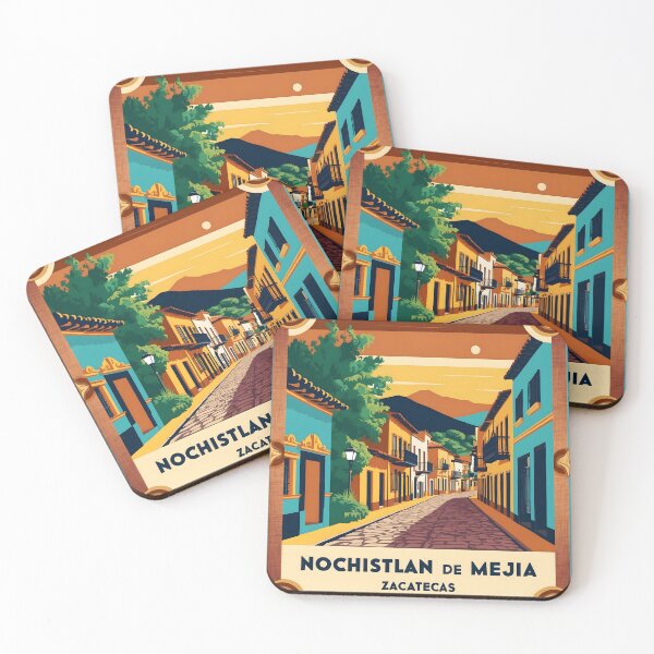 Item preview, Nochistlan de Mejia Zacatecas Mexico Magic Town Vintage Travel Tourism designed and sold by TravelersGems.