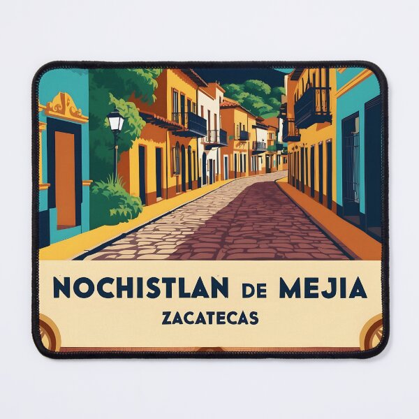 Item preview, Nochistlan de Mejia Zacatecas Mexico Magic Town Vintage Travel Tourism designed and sold by TravelersGems.