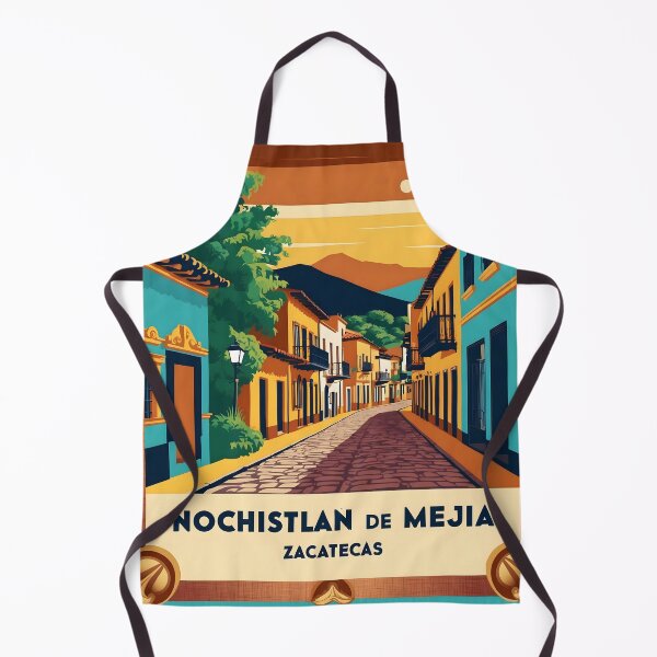 Item preview, Nochistlan de Mejia Zacatecas Mexico Magic Town Vintage Travel Tourism designed and sold by TravelersGems.
