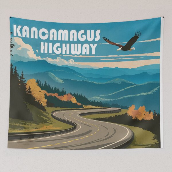 Item preview, Kancamagus Highway New Hampshire Eagle designed and sold by Esskay Designs.