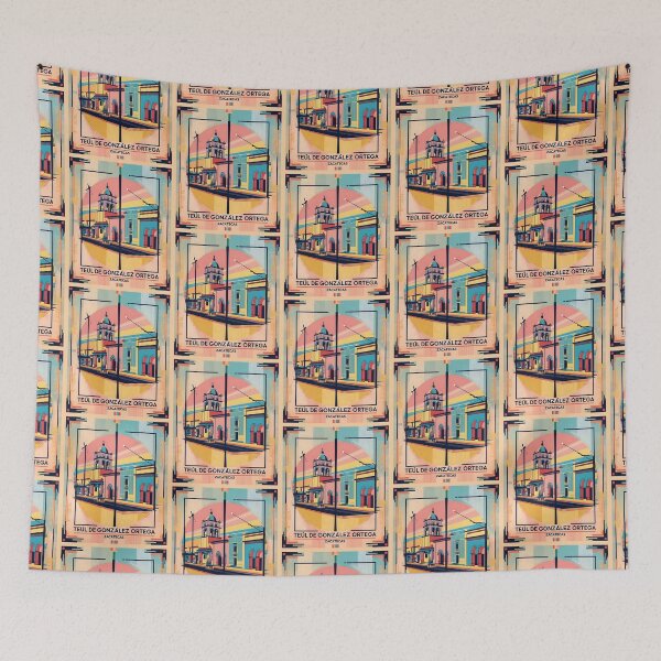 Item preview, Teul de Gonzalez Ortega Zacatecas Mexico Magic Town Vintage Travel Tourism designed and sold by TravelersGems.