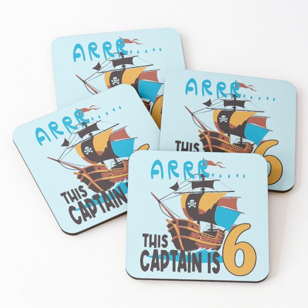 Item preview, Arrr this captain is 6 designed and sold by giftfromheart.
