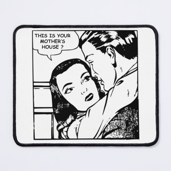 Item preview, This Is Your Mother's House - Classic comic style with a twist designed and sold by TheLeeryLeaf.
