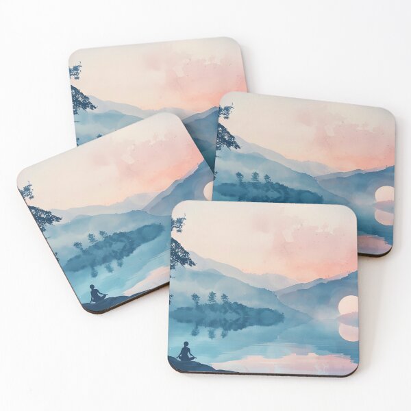 Item preview, Serene Lake Meditation Sunrise designed and sold by Alin Richard Iovănuț.