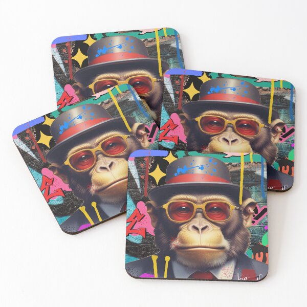 Item preview, Graffiti monkey designed and sold by GasconyPassion.