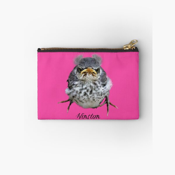 Item preview, Winston - an obviously mad baby mockingbird designed and sold by Warren Paul Harris.