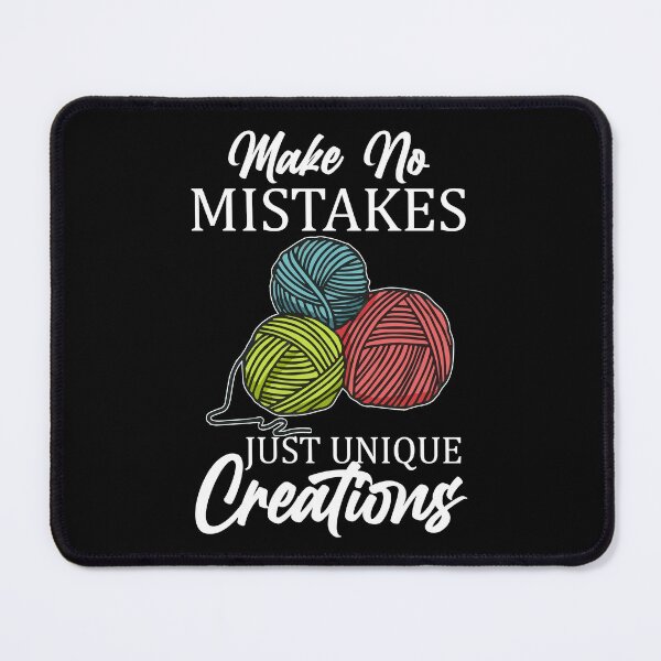 Artikelvorschau, Knitting Mistakes Yarn Handcraft Skilled Knitting Knitter Lover entworfen und verkauft von farhanhafeez.