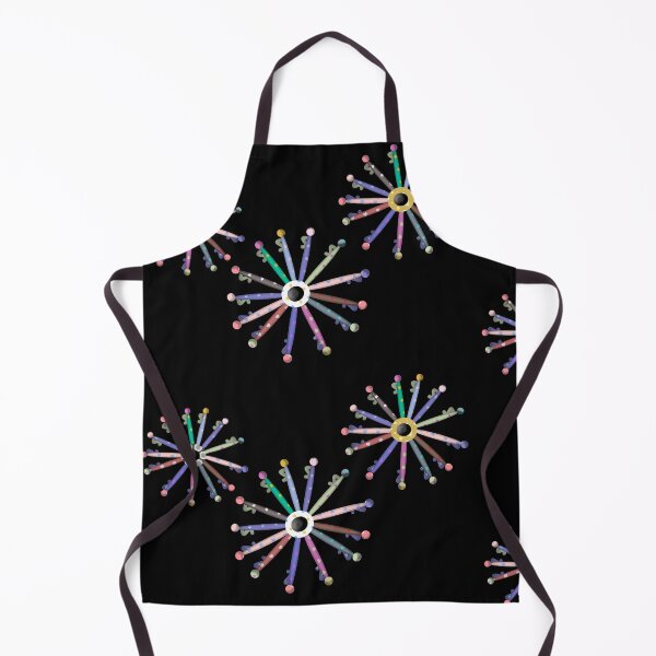 Item preview, colorful abstract flowers from pens designed and sold by NB-Artmagic.