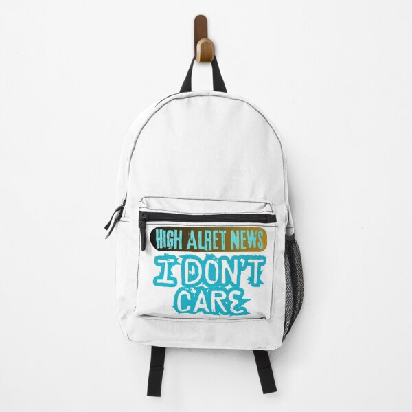 Item preview, Hihg Alert News i don't Care designed and sold by CGBRANDS.