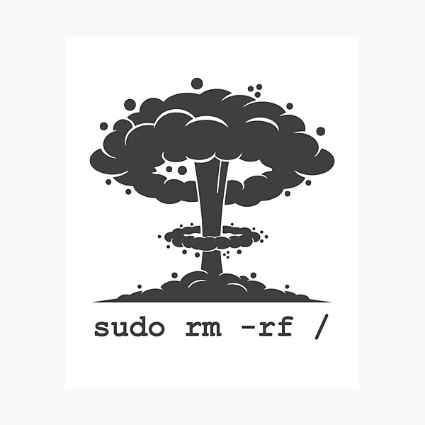 Item preview, Linux - Funny Linux Command Sudo RM RF for Men Women Linux designed and sold by farhanhafeez.