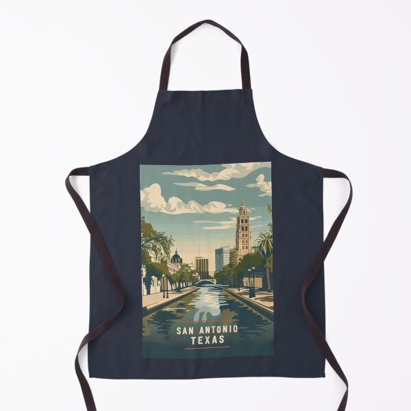 Item preview, A Vintage Travel Art of San Antonio - Texas   designed and sold by GoodOldVintage.