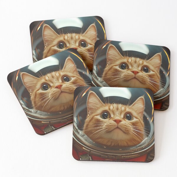 Item preview, Cat Astronaut in Space Suit designed and sold by WeRPurrfection.