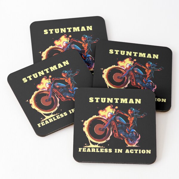 Item preview, Stuntman, fearless in action designed and sold by FreshArtFusion.