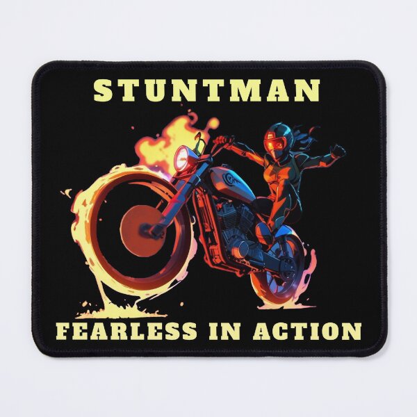Item preview, Stuntman, fearless in action designed and sold by FreshArtFusion.