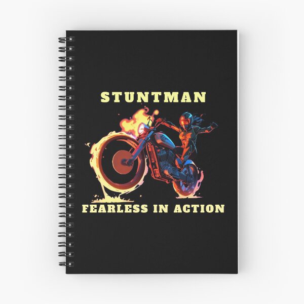 Item preview, Stuntman, fearless in action designed and sold by FreshArtFusion.