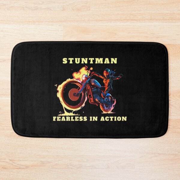 Item preview, Stuntman, fearless in action designed and sold by FreshArtFusion.