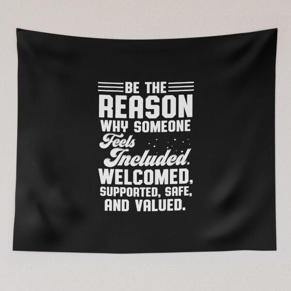 Item preview, Someone Feeling Included Welcomed Supported Safe Valued designed and sold by farhanhafeez.