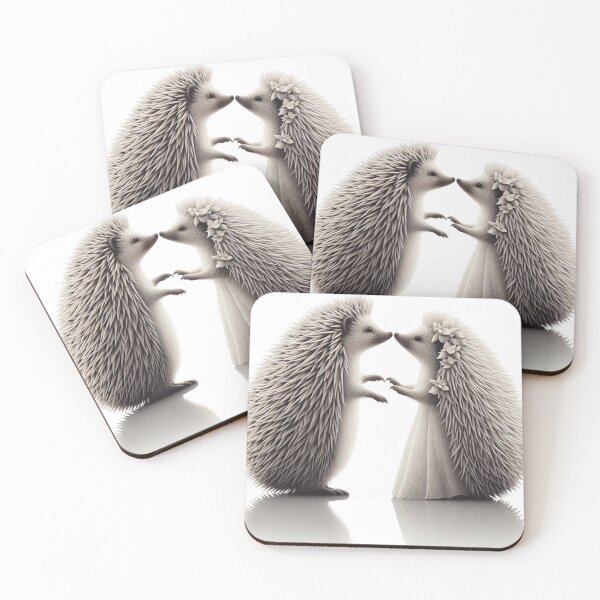 Item preview, Hedgehogs in Love designed and sold by AIClothingUK.