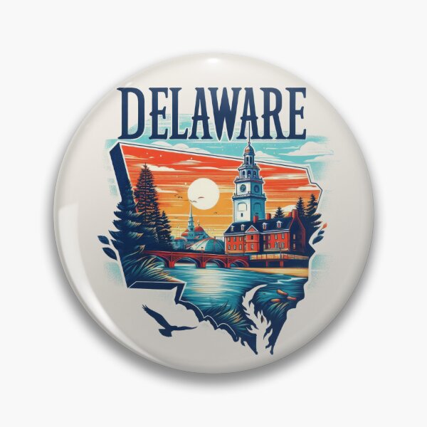 Item preview, DELAWARE United States of America, artistic shape designed and sold by Margival.