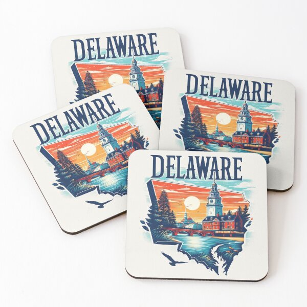 Item preview, DELAWARE United States of America, artistic shape designed and sold by Margival.