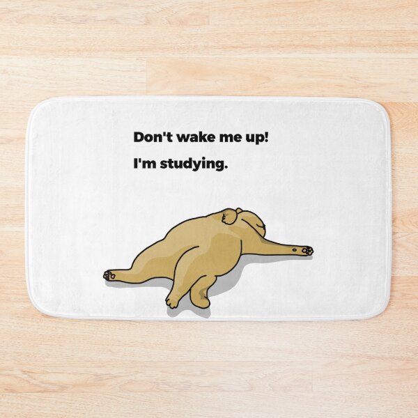 Item preview, Don't wake me up! I'm studying. designed and sold by SHOPPING BUDDY.