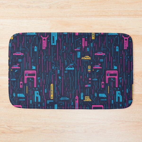 Item preview, Urban Neon Grid designed and sold by Daniel Haddad.