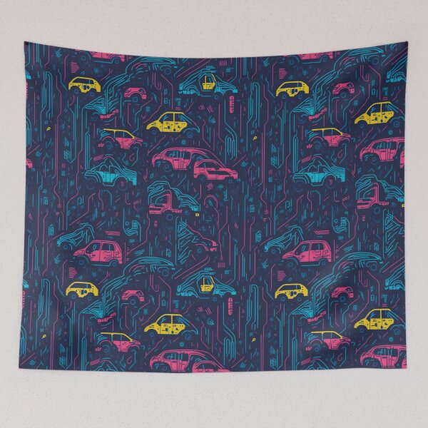 Item preview, Neon Tech Vehicle Grid designed and sold by Daniel Haddad.