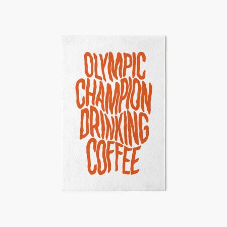 Artikel-Vorschau von Olympiasieger im Kaffeetrinken, designt und verkauft von The Lines.