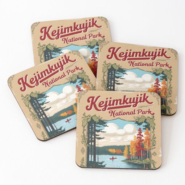 Item preview, Kejimkujik National Park Reserve Canada designed and sold by TravelPostcardGems.