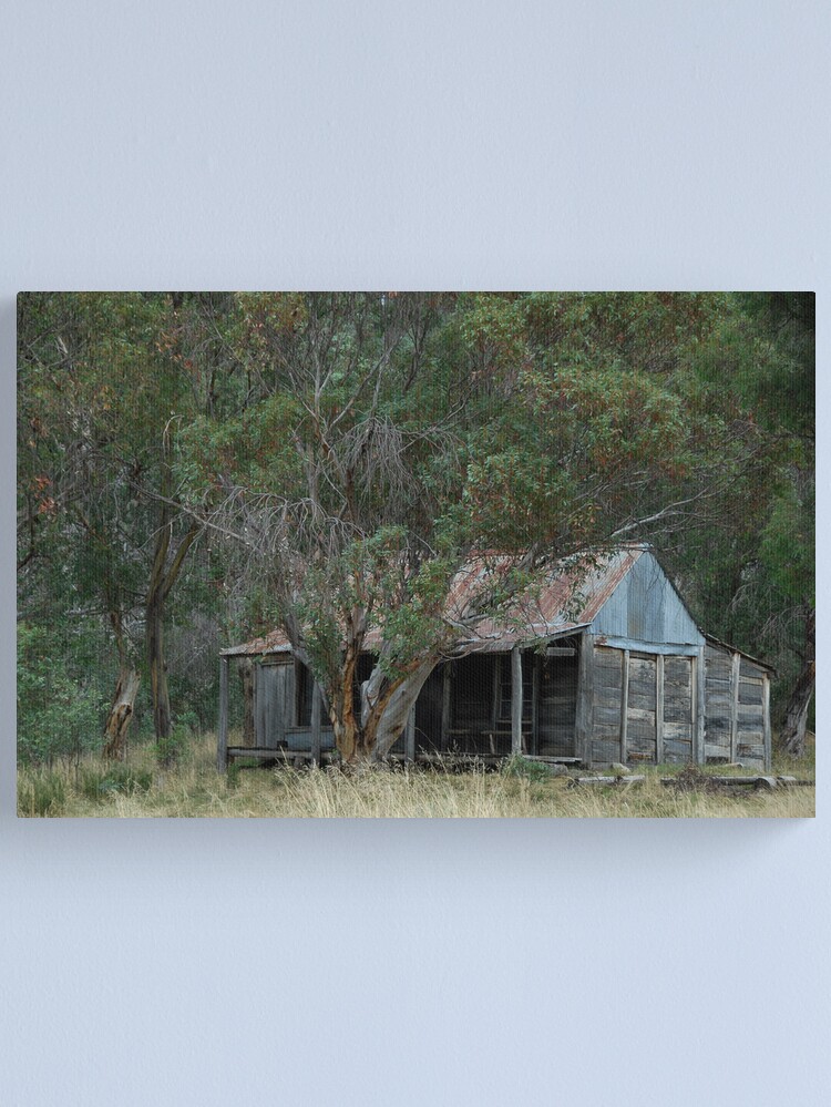 Thumbnail 1 of 3, Canvas Print, Wheelers Hut, Snowys. designed and sold by kangshung.