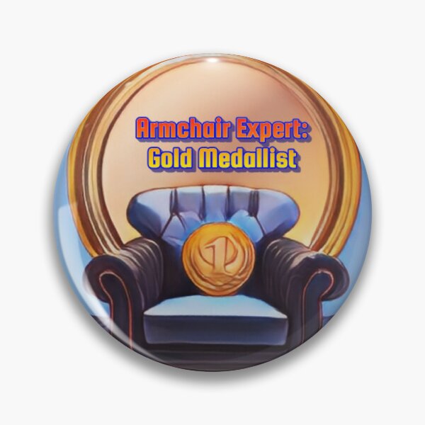Artikelvorschau, Armchair Expert: Grußkarte mit Goldmedaille entworfen und verkauft von JustforLaughs1.